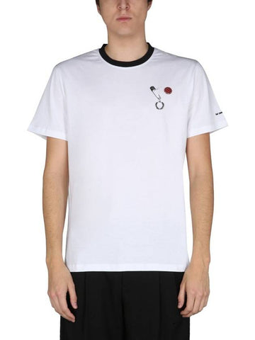 Fred Perry X Raf Simons Slim Fit T-Shirt - FRED PERRY - BALAAN 1