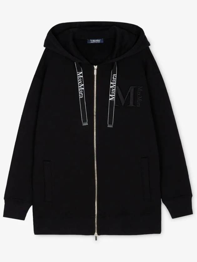 Women's Northtalk Black Hooded Zip-Up 99260133600 005 - MAX MARA - BALAAN 2