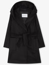 Wool Single Coat Black - MAX MARA - BALAAN 3