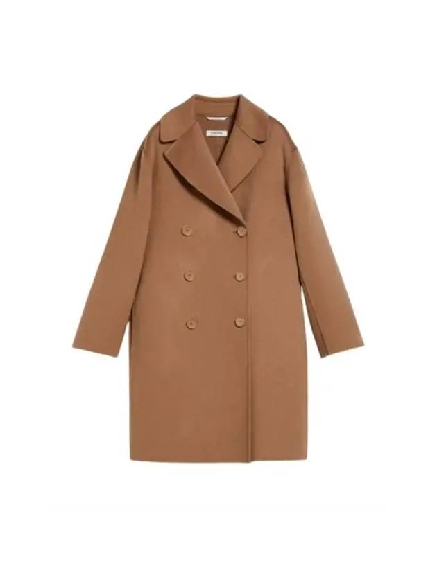 Women's Cabi Wool Double Coat Camel - MAX MARA - BALAAN 1