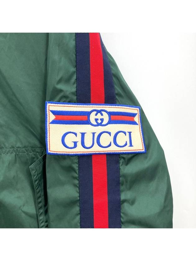 Parachute Nylon Hooded Jacket Jumper Anorak - GUCCI - BALAAN 4