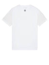 Institutional Two Print Short Sleeve T-Shirt White - STONE ISLAND - BALAAN 4