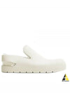 Puddle Shearling Sandals Beige - BOTTEGA VENETA - BALAAN 2