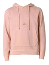 Central Logo Hoodie Pale Mauve - CP COMPANY - BALAAN 2