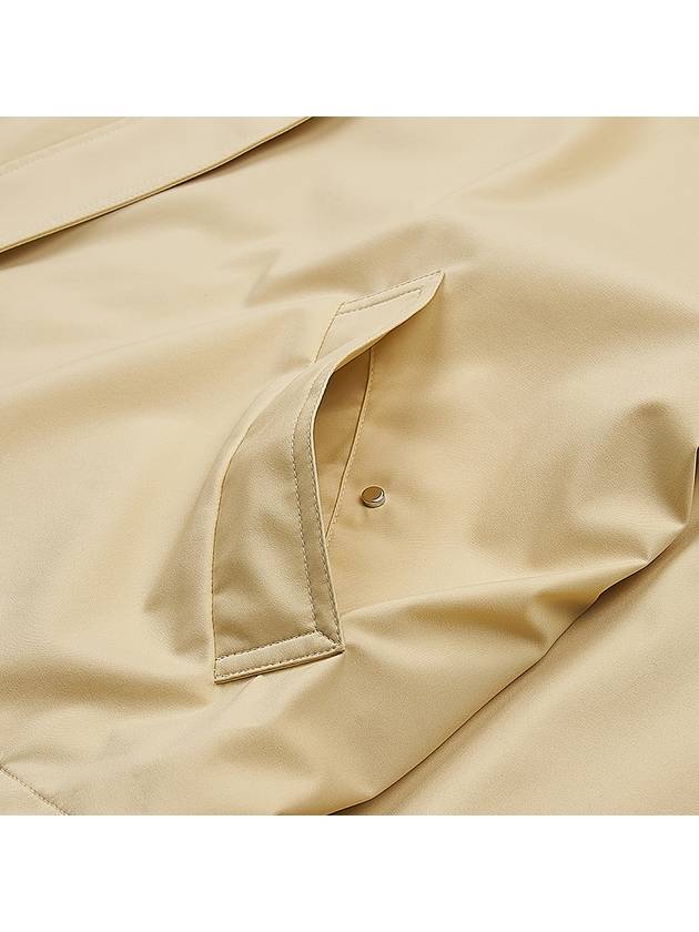 Technical Hooded Jacket Light Beige - LORO PIANA - BALAAN 9