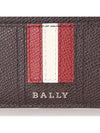 Card Case 599098 COFFEE16 Chocolate Leather - BALLY - BALAAN 5