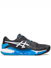 23 Gel Resolution 9 Low Top Sneakers Black Blue - ASICS - BALAAN 2