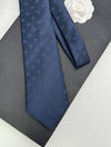 CC logo 24A season tie silk navy AAA134 - CHANEL - BALAAN 3