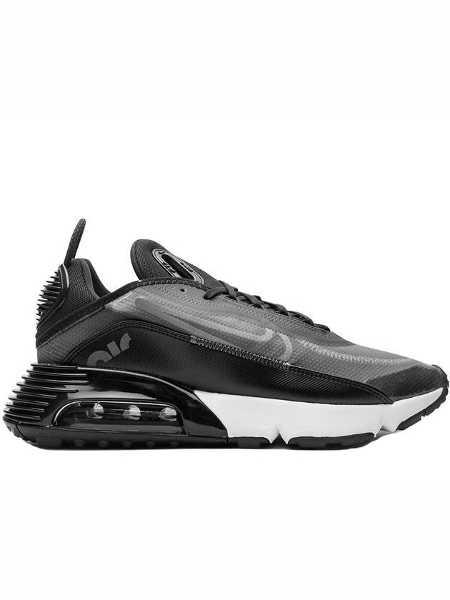 Air Max 2090 Low Top Sneakers Black Wolf Grey - NIKE - BALAAN 1