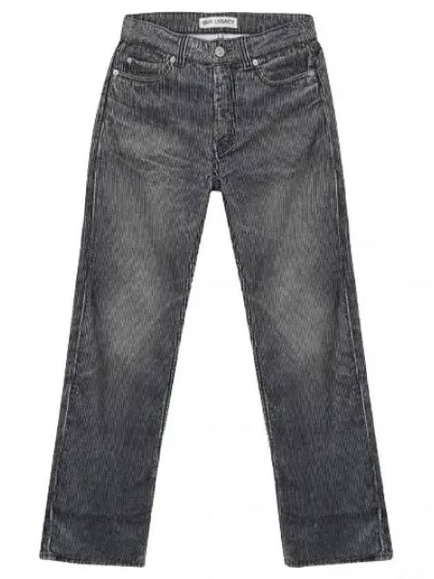 Linear Cut Digital Dark Aurora Code Men s Jeans Denim Pants - OUR LEGACY - BALAAN 1