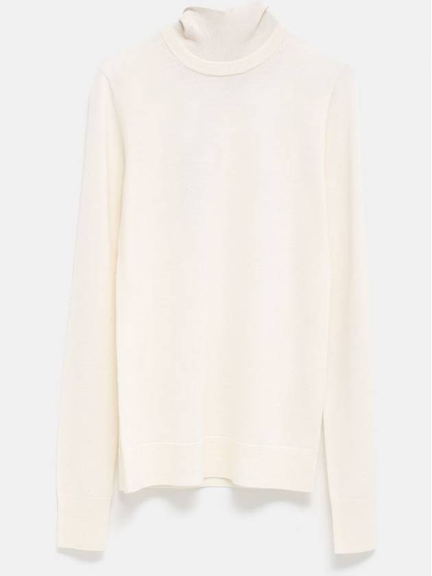 Two-tone Turtleneck Sweater - TOTEME - BALAAN 1