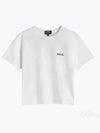 Boxy Micro Logo Short Sleeve T-Shirt White - A.P.C. - BALAAN 2