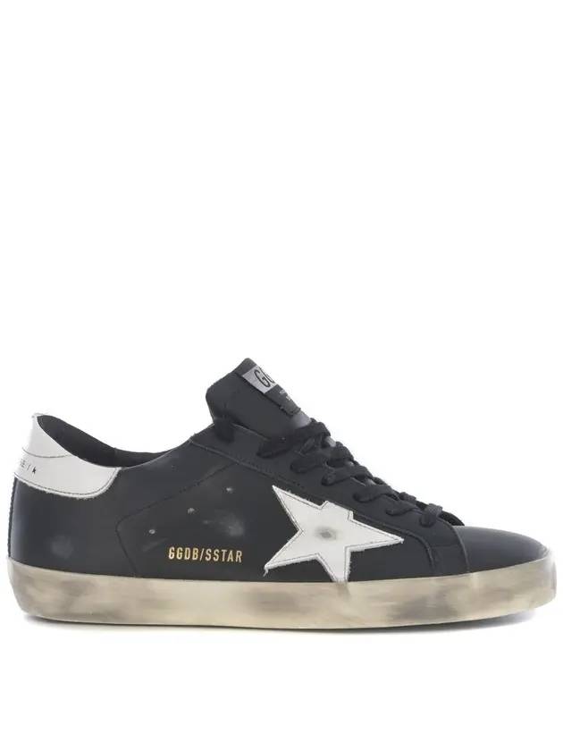 Superstar White Tab Sneakers Black - GOLDEN GOOSE - BALAAN 2