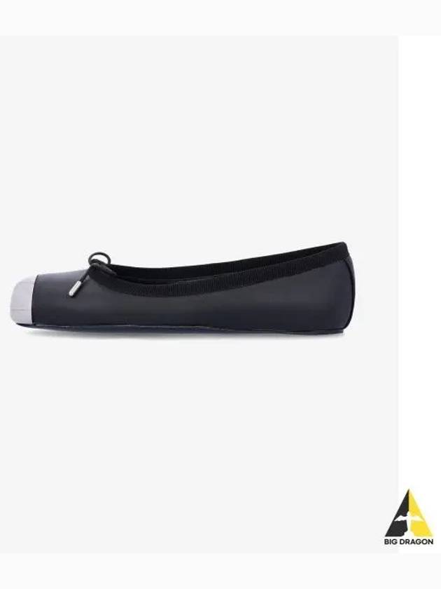 Metal Toe Ballerina Flats Black - ALEXANDER MCQUEEN - BALAAN 2