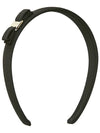 Vara Bow Hairband 34 0086 NERO ORO 0430314 - SALVATORE FERRAGAMO - BALAAN 1