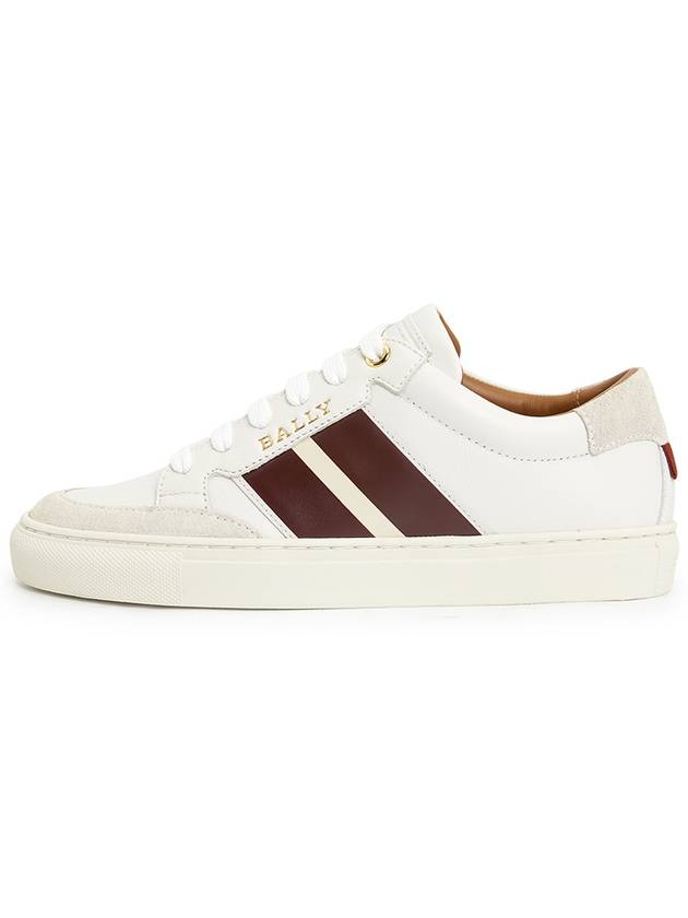 Women's Hely Low Top Sneakers Ivory - BALLY - BALAAN 4