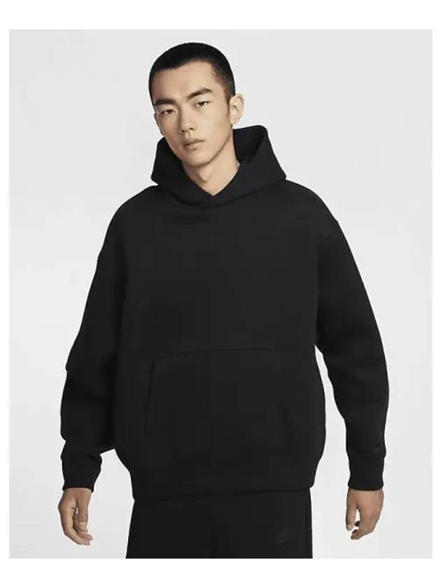 Tech Reimagined Fleece Hoodie Black - NIKE - BALAAN 2