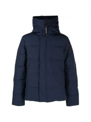 Macmillan Iconic Label Padded Parka Navy - CANADA GOOSE - BALAAN 1