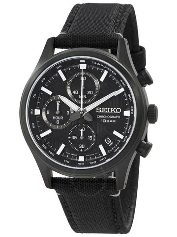 Seiko Chronograph Quartz Black Dial Men's Watch SSB421P1 - SEIKO - BALAAN 1