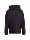 Shade Low Terry Back Logo Hoodie Black - Y-3 - BALAAN 1