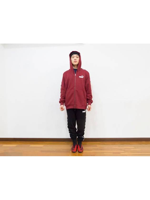 0185411601Sideline tape logo hooded zipper jacketburgundy - PUMA - BALAAN 15