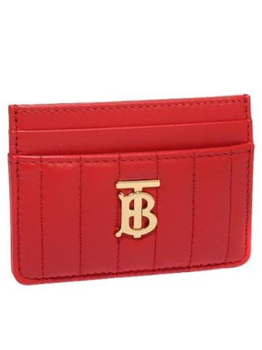 Card Wallet Quilted Leather Lola Case - BURBERRY - BALAAN 1