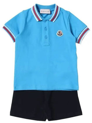 Kids Logo Patch Set Blue - MONCLER - BALAAN 1