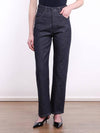 Lacuna Denim Jeans Black - MAX MARA - BALAAN 4