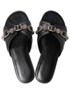 Le Cagole Slippers Black - BALENCIAGA - BALAAN 2