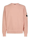 Lens Wappen Pocket Cotton Fleece Sweatshirt Pink - CP COMPANY - BALAAN 2