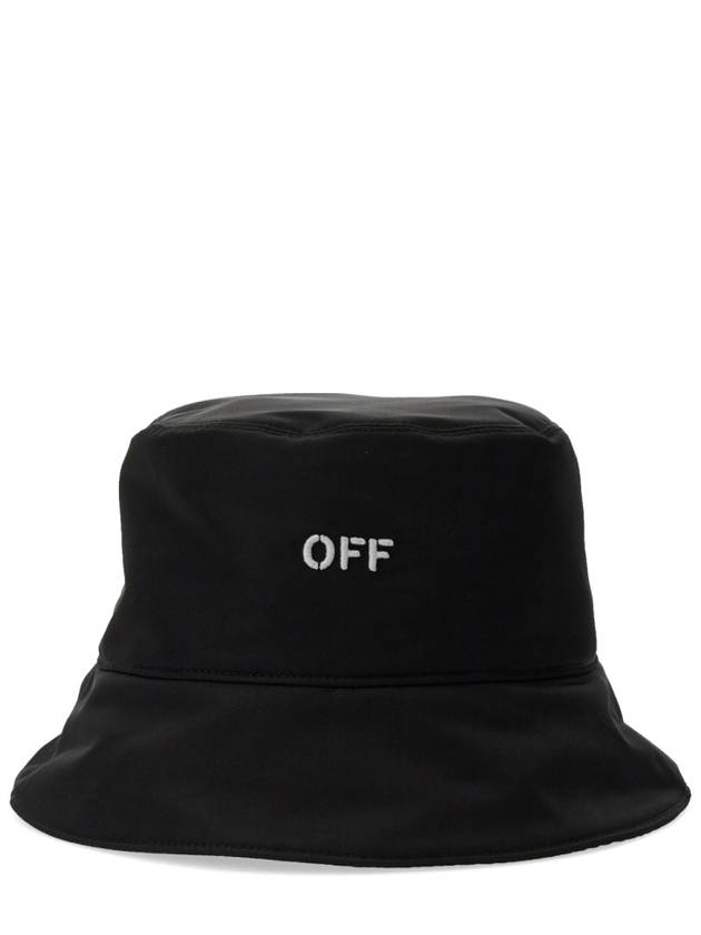 Hat OMLA033C99FAB001 1001 Black - OFF WHITE - BALAAN 3