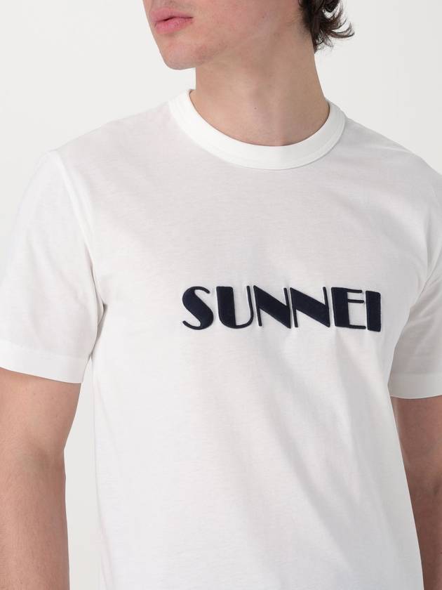 T-shirt Sunnei in cotone con logo - SUNNEI - BALAAN 5