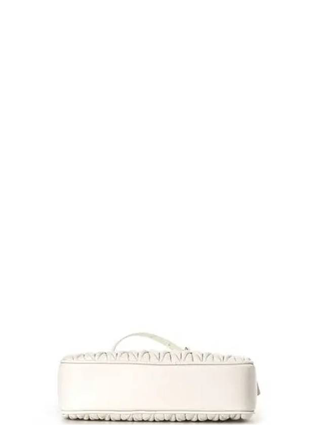 Wonder Matelasse Nappa Leather Shoulder Bag White - MIU MIU - BALAAN 5