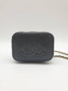 CC Logo Classic Vanity Small Cosmetic Case Mini Bag Black - CHANEL - BALAAN 6