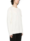 Compass Badge Sweatshirt White - STONE ISLAND - BALAAN 4