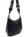 Vitello Phoenix Shoulder Bag Black - PRADA - BALAAN 4