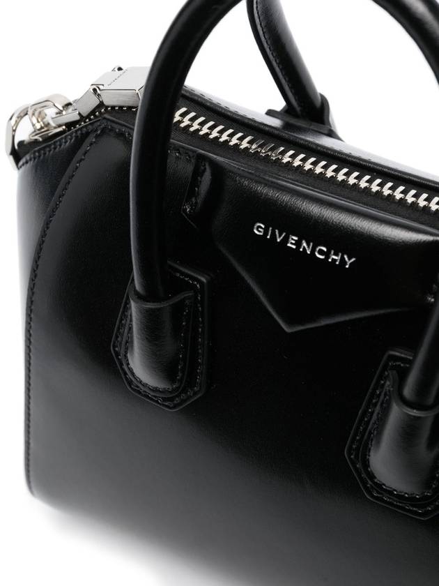 Antigona Leather Small Tote Bag Black - GIVENCHY - BALAAN 5