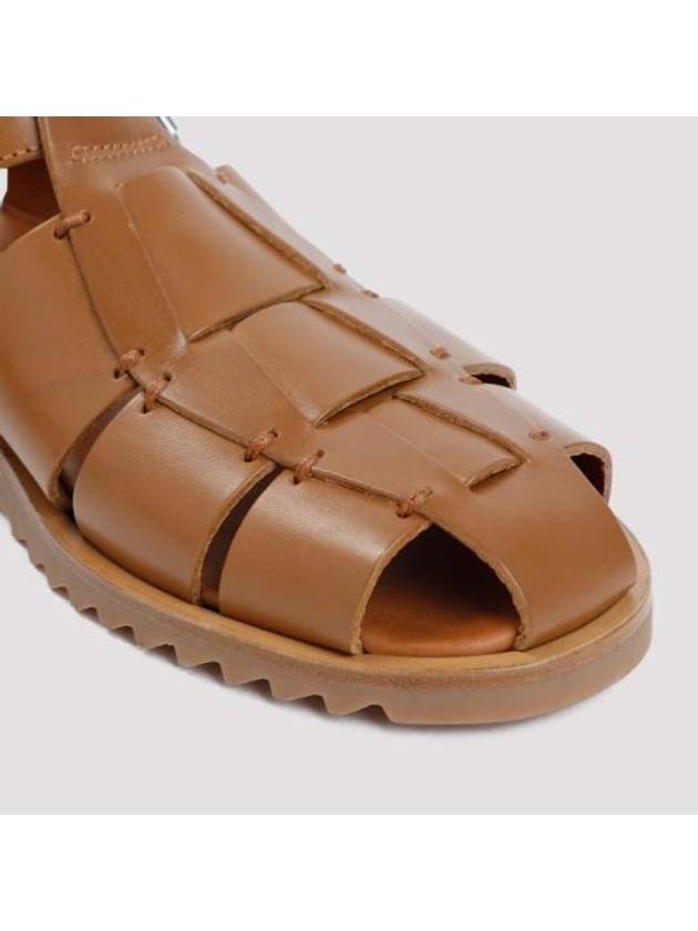 Pacific Buckle Gladiator Sandals Brown - PARABOOT - BALAAN 7