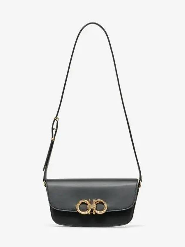 Trapezio Cross Bag Black - SALVATORE FERRAGAMO - BALAAN 2