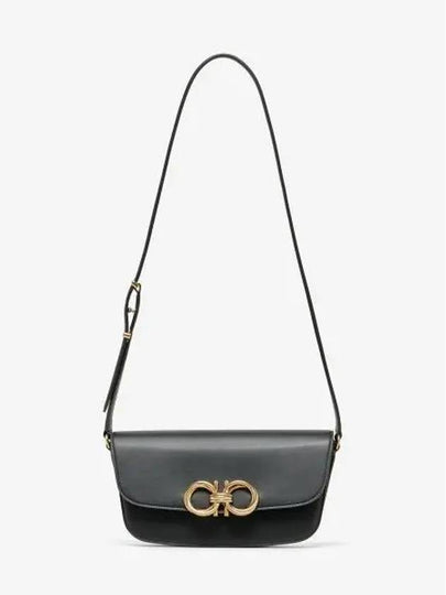 Trapezio Cross Bag Black - SALVATORE FERRAGAMO - BALAAN 2