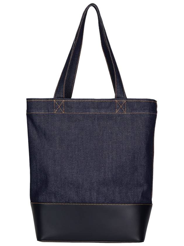 Logo Denim Axelle Tote Bag Navy - A.P.C. - BALAAN 3