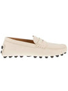 Gomino Moccasin Driving Shoes Cream - TOD'S - BALAAN 2