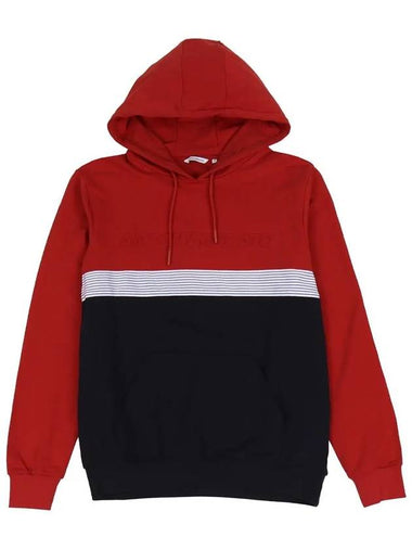 Embo logo multi-color hooded sweatshirt TEE192 - IKALOOOK - BALAAN 1