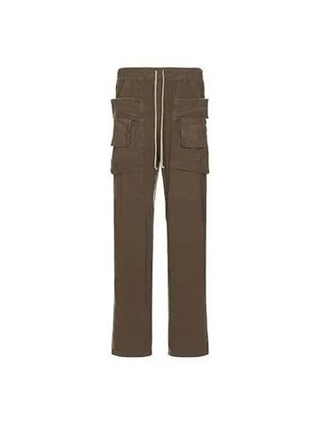 Pants Rick Owens Dark Shadow Wide Fit Banding Cargo Beige - RICK OWENS - BALAAN 1