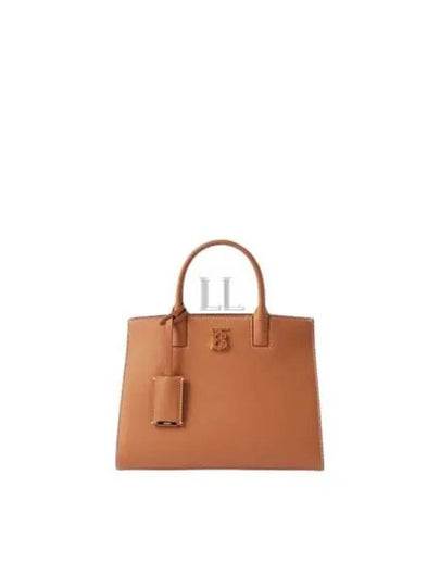 Mini Frances Leather Tote Bag Brown - BURBERRY - BALAAN 2