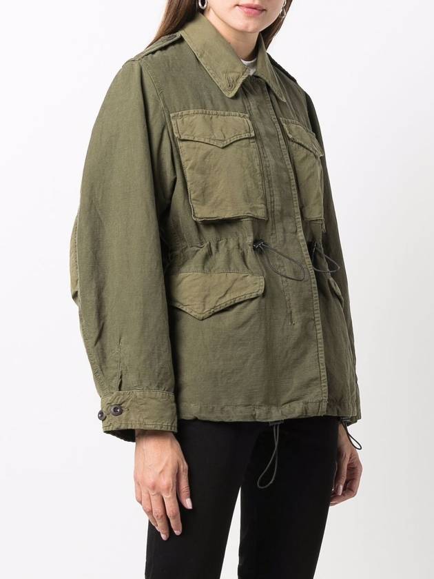 drawstring cargo jacket - DIESEL - BALAAN 3