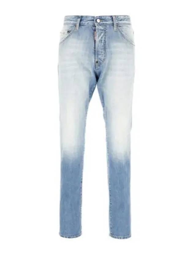 Mid-Rise Slim Fit Jeans Blue - DSQUARED2 - BALAAN 2