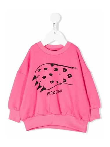 Kids Graphic Print Sweatshirt Pink 22220142 28 - MINI RODINI - BALAAN 1