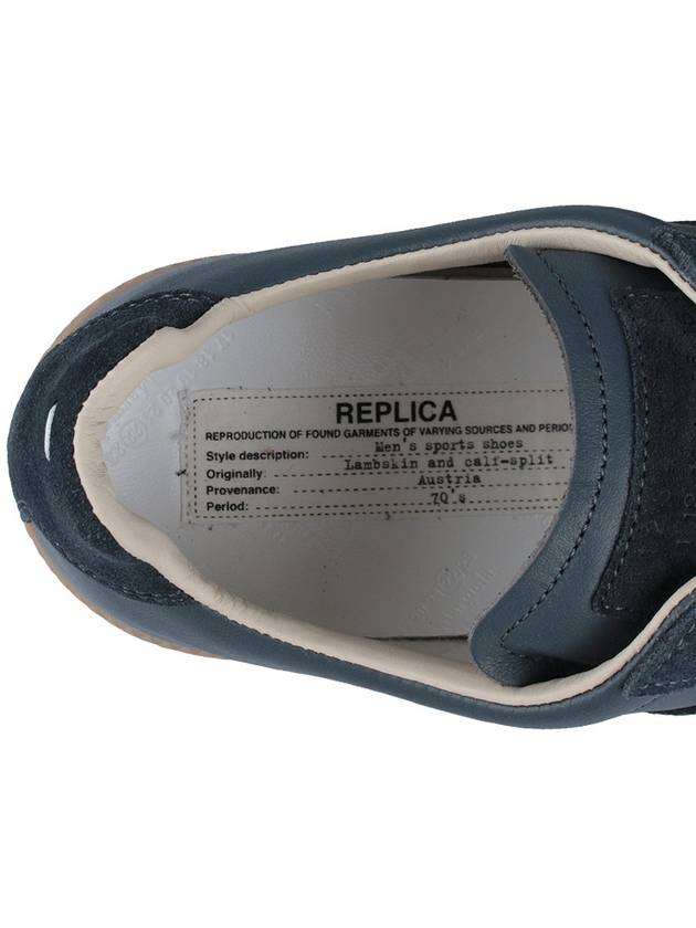 Replica Low Top Sneakers Navy - MAISON MARGIELA - BALAAN 9