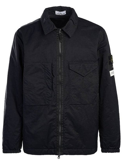 Opaque Nylon Twill with Primaloft Jacket Black - STONE ISLAND - BALAAN 2